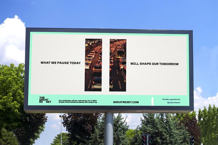 'The great pause': one of five parts of the campaign