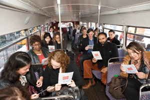 Routemasters get into London Restaurant Festival