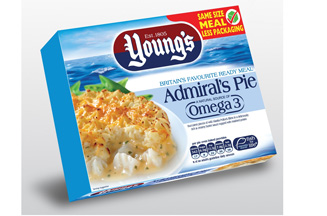 Young's Seafood introduces 'green' packaging for its fish pie line