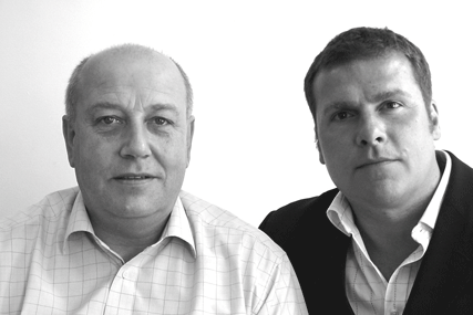 On the WFCA board: Bill Jones (left), with chief executive Michael Richards