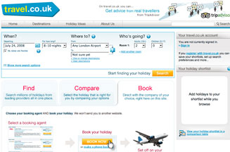 Travel comparison site scales back due to recession