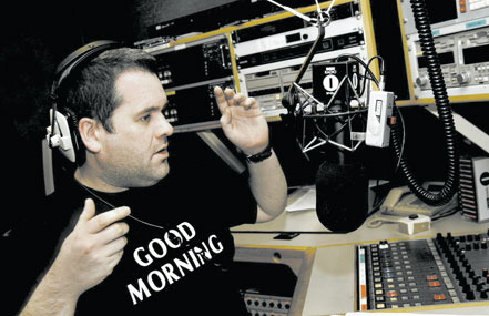 Moyles: breakfast radio show on BBC