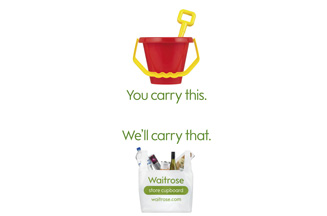 Waitrose rolls out campaign to promote delivery service
