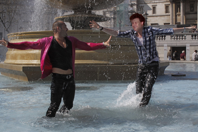 The new dream team: Louie Spence and Rory Sutherland