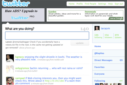 CEO says 600 plus advertisers now using Twitter