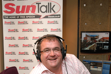SunTalk presenter Jon Gaunt