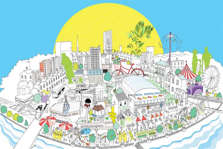 Southbank Centre illustrates summer festival experience
