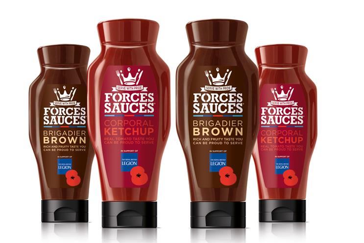 Royal British Legion and Stoll back Forces Sauces initiative