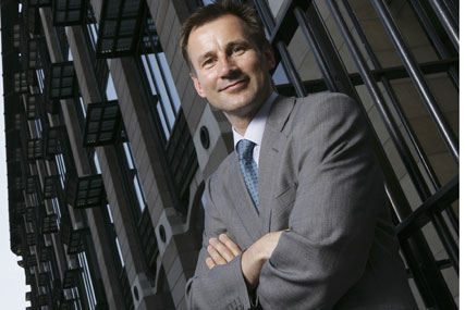 Shadow culture minister Jeremy Hunt