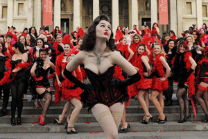 Launch Group creates Virgin Holidays burlesque record: pics