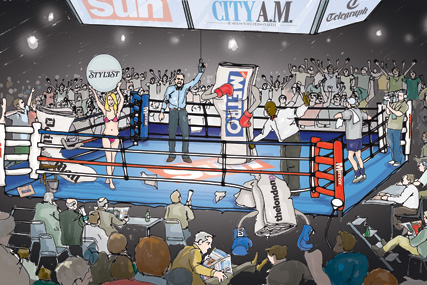 Seconds out: the contest between free and paid-for titles is hotting up