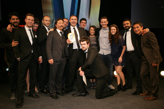Saint pick up the agency of the year gong