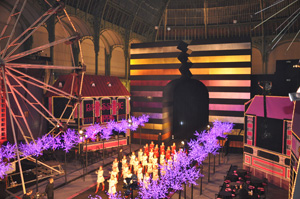 Stageco builds replica Paris for H&M fashion show