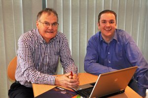 David Whitehead (left) and Dan Aldridge