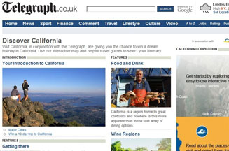 Telegraph's Discover California