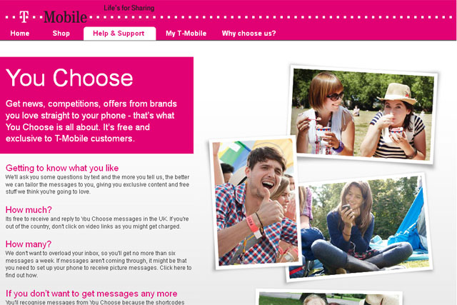 T-Mobile: You Choose service rolls out this month