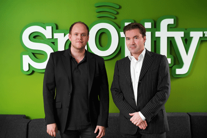 Spotify is being used in a Tory ad drive