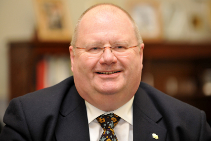 Eric Pickles: secretary of state for communities and local government