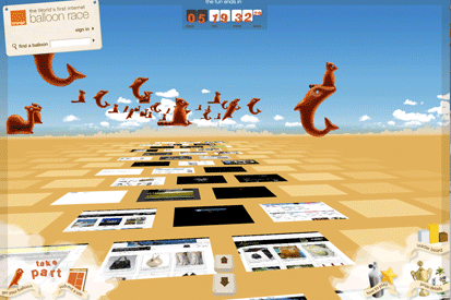 Orange's Balloonacy was one of the biggest online campaigns of 2008