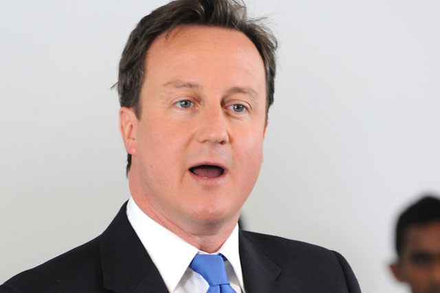 David Cameron: against 'excessive' Coca-Cola (picture credit: David Devins)