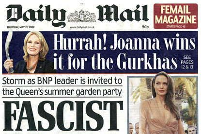 Daily Mail... DMGT newspaper