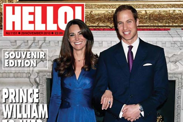 Hello! magazine's royal engagement souvenir edition