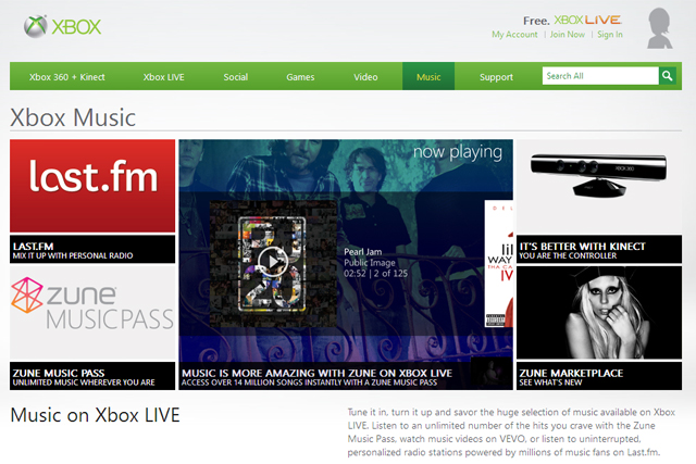 xbox live spotify