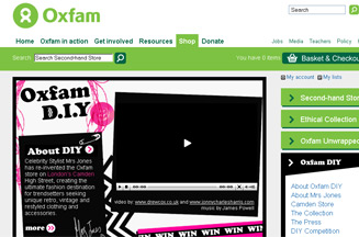 Oxfam launches online-fashion resource with Mrs Jones