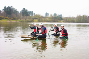 Team building at Center Parcs