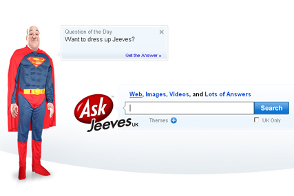 Ask Jeeves: fans can choose how to dress the character