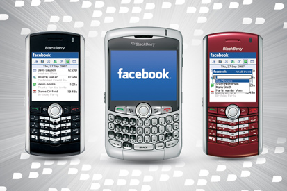 Blackberry has launched an app store as research shows more consumers access social networks via mobile devices