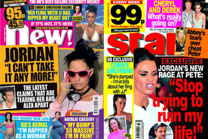 New! and Star: bagged with OK! magazine