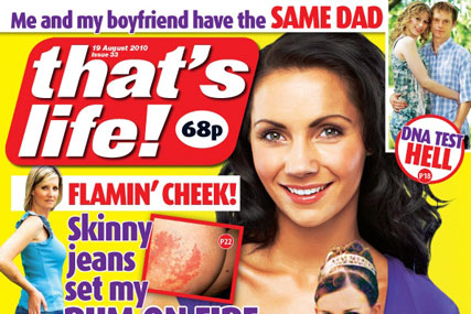 That's Life!: circulation declines by 11.7% year on year
