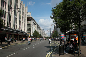 Oxford Street celebrates bank holiday weekend