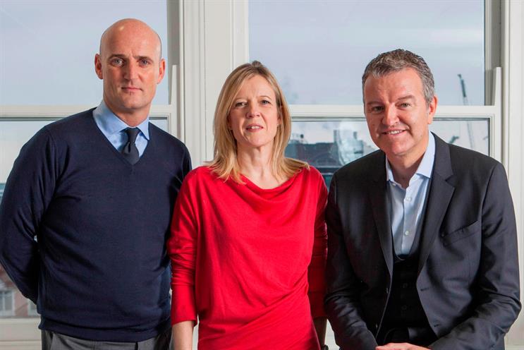 M&C Saatchi Merlin: (l-r) Martin, Thomas and Thompson