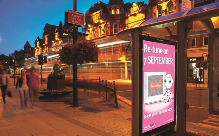 The 'Yorkshire' campaign for Digital UK, planned by MediaCom, scooped the Grand Prize at last year's Outdoor Planning Awards