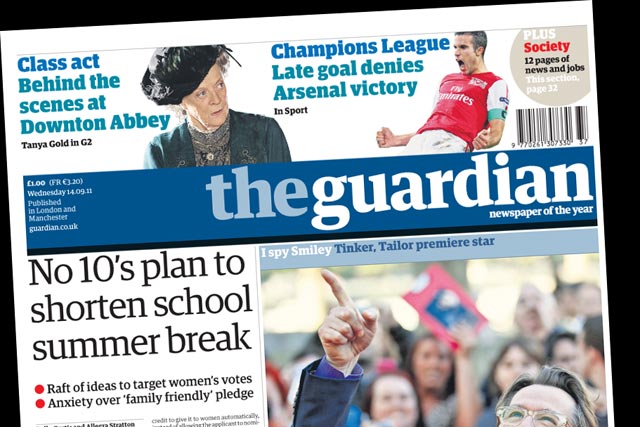 The Guardian: announces cover price rises
