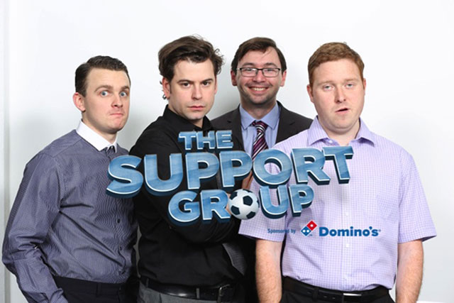 The Support Group: Domino's unveils online football-themed sitcom
