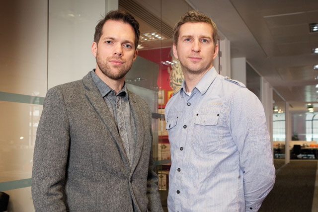 Dan Harrison (left) and Jonny Watson: DLKW Lowe's new digital creative directors