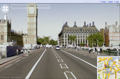 Street View... protest