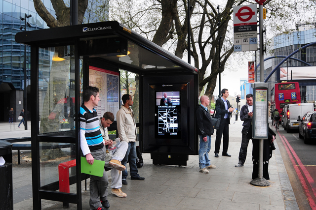 Beck's: digital campaign goes live on Shoreditch bus stops