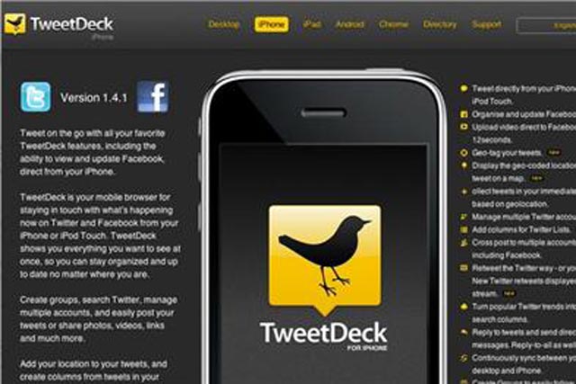 TweetDeck: reportedly being targeted by Twitter