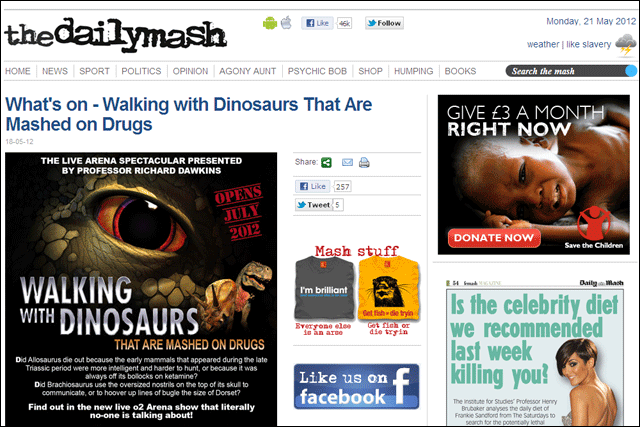 The Daily Mash: appoints 4th Screen Advertising as mobile ad sales partner