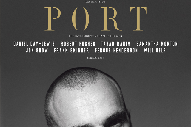 Port: luxury men's magazine launches