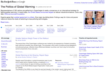The New York Times website