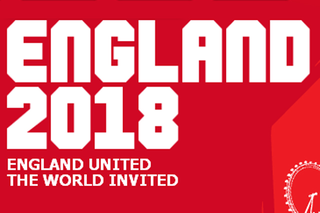 England 2018: launches social media campaign