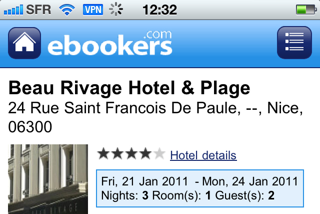 Ebookers: launches mobile bookings site