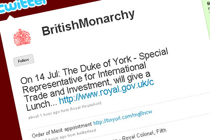 The Royal Family's no nonsense Twitter account