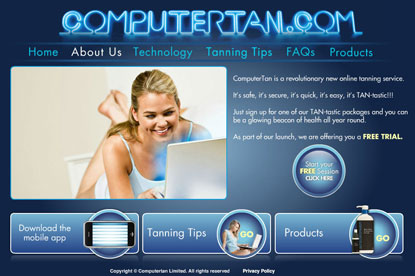 Skcin 'computertan.com' by McCann Erickson London