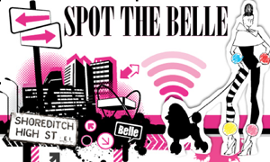 Slingshot creates Spot the Belle game